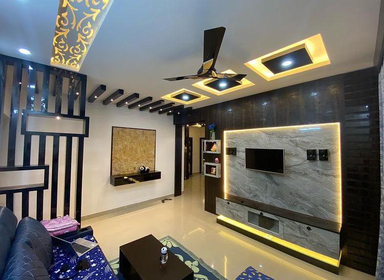 Interior detail by Akshay Interiors